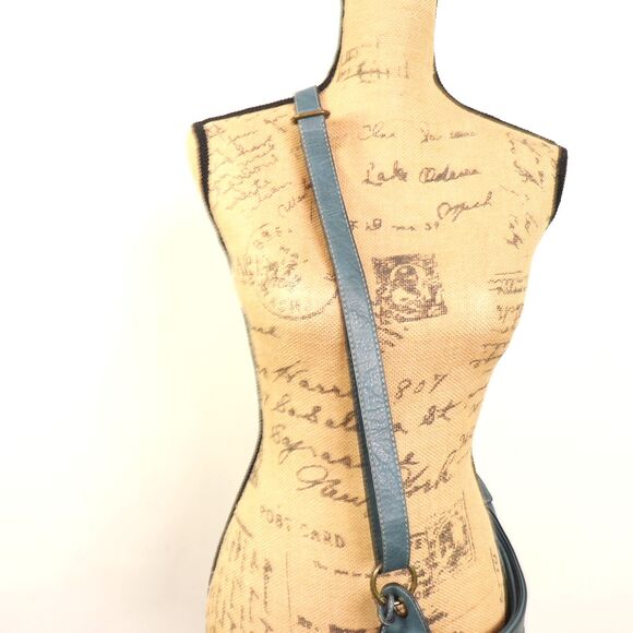 b.o.c. Embossed Botanica Crossbody Bag Teal - Picture 6 of 6